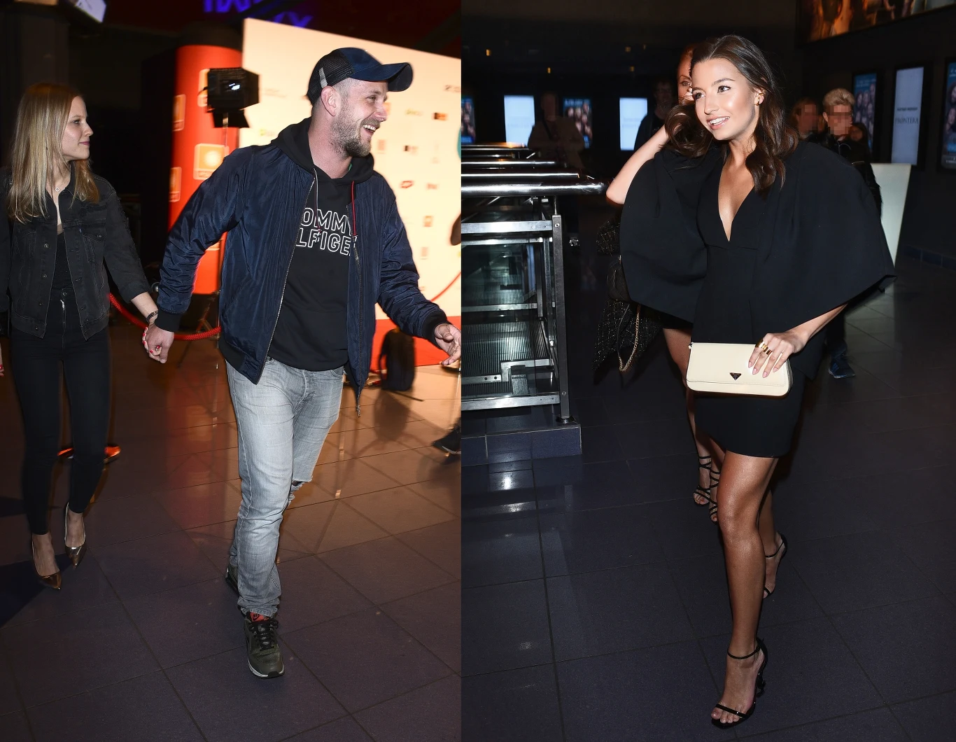 Antek Królikowski z dziewczyną i Julia Wieniawa na premierze filmowej Antek Królikowski z dziewczyną i Julia Wieniawa na premierze filmowej