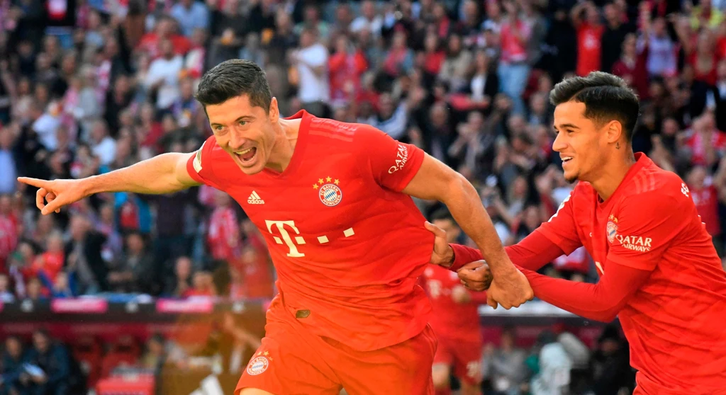 Robert Lewandowski i Philippe Coutinho Robert Lewandowski i Philippe Coutinho
