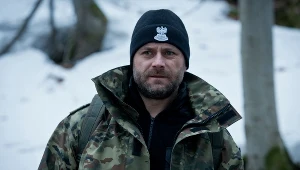 Leszek Lichota na planie trzeciego sezonu "Watahy"