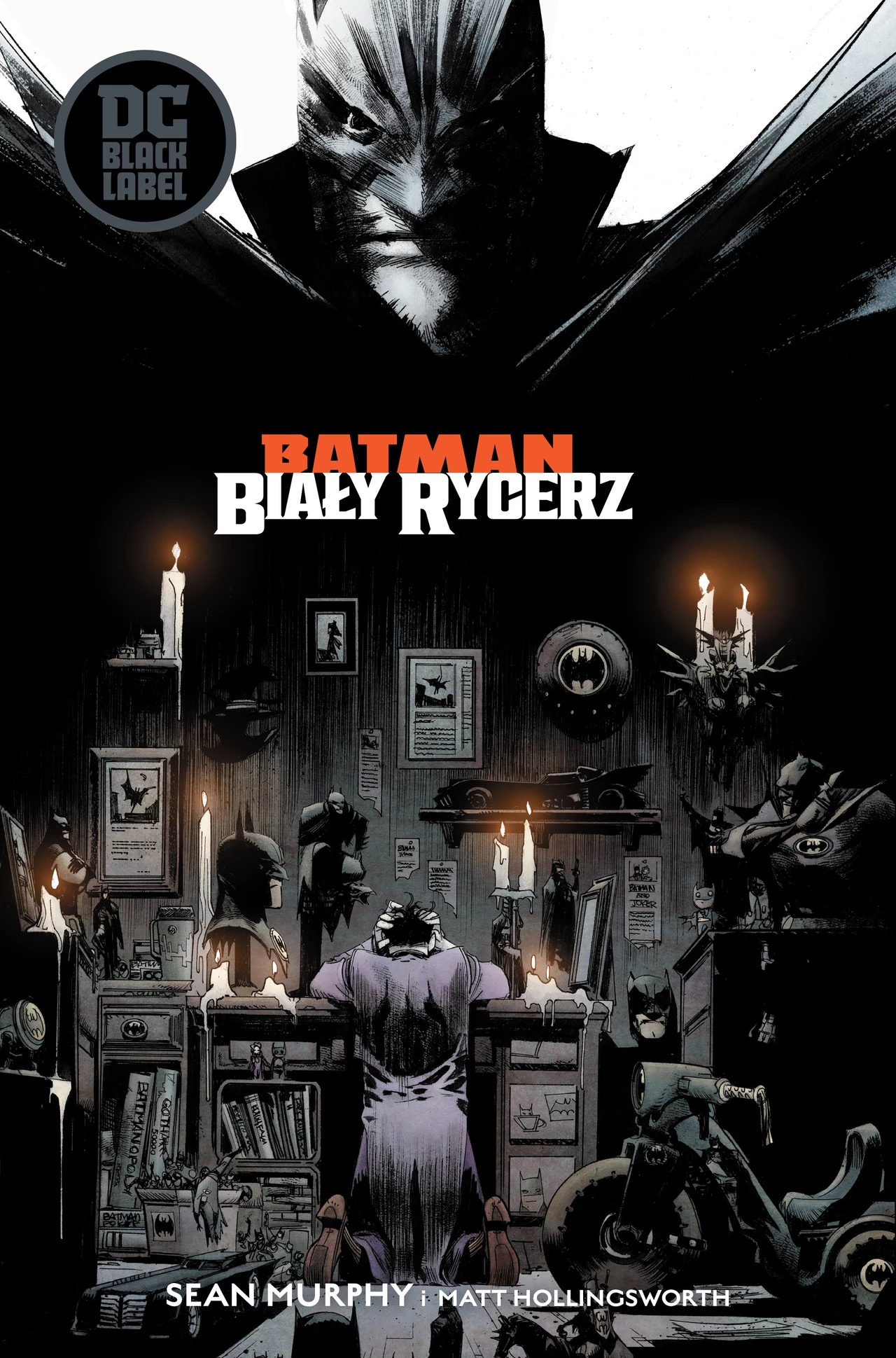 Pierwszy album ukazujący się pod logo DC Black Label. W powieści graficznej Batman – Biały Rycerz Sean Murphy, uznany scenarzysta i rysownik, rozkłada najsłynniejszych komiksowych przeciwników na części pierwsze, zadaje pytania o naturę sprawiedliwości, źródła korupcji, prawdę o aktywistach społecznych, bada najmroczniejsze aspekty życia związane z chorobą umysłową. Pierwszy album ukazujący się pod logo DC Black Label. W powieści graficznej Batman – Biały Rycerz Sean Murphy, uznany scenarzysta i rysownik, rozkłada najsłynniejszych komiksowych przeciwników na części pierwsze, zadaje pytania o naturę sprawiedliwości, źródła korupcji, prawdę o aktywistach społecznych, bada najmroczniejsze aspekty życia związane z chorobą umysłową.