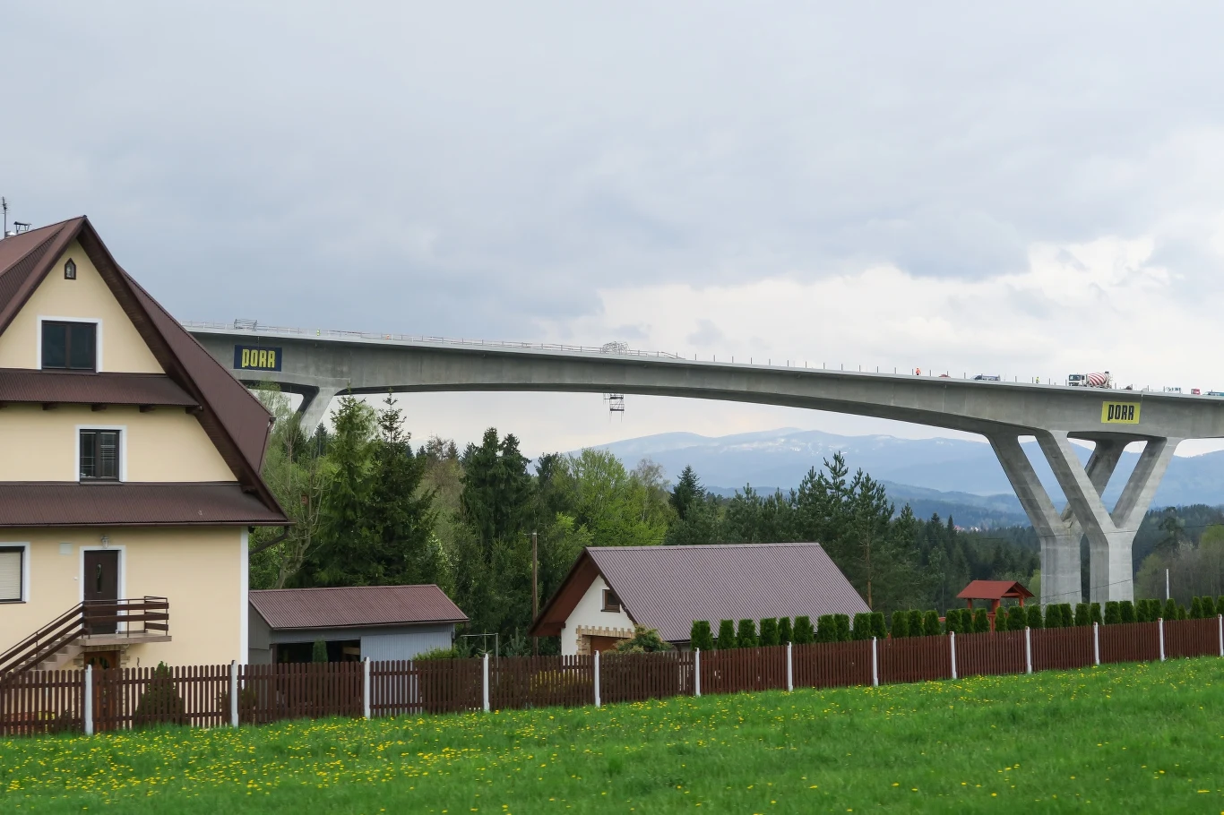 Nowy wiadukt w ciągu S7 Nowy wiadukt w ciągu S7