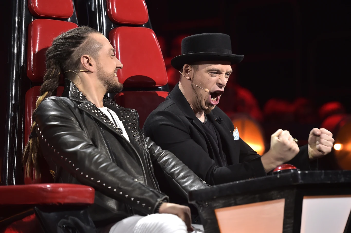 Baron i Tomson w "The Voice of Poland"