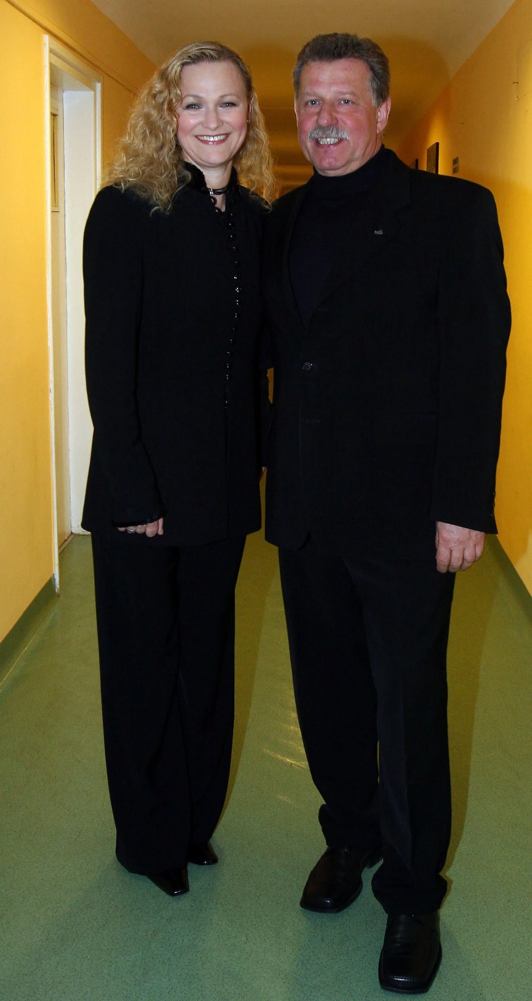 Edyta Geppert z mężem