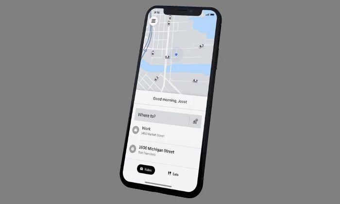 Zmiany w aplikacji Uber