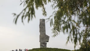 Pomnik Obrońców Wybrzeża na półwyspie Westerplatte 