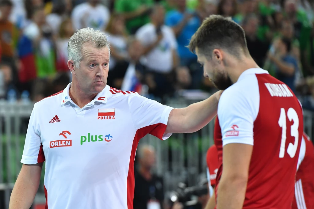 Trener Vital Heynen i kapitan Michał Kubiak Trener Vital Heynen i kapitan Michał Kubiak