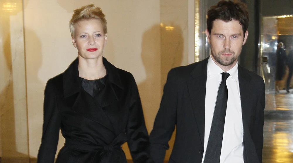 Małgorzata Kożuchowska z mężem, 2012 rok Małgorzata Kożuchowska z mężem, 2012 rok