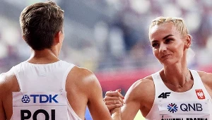 Wiktor Suwara i Justyna Święty-Ersetic 