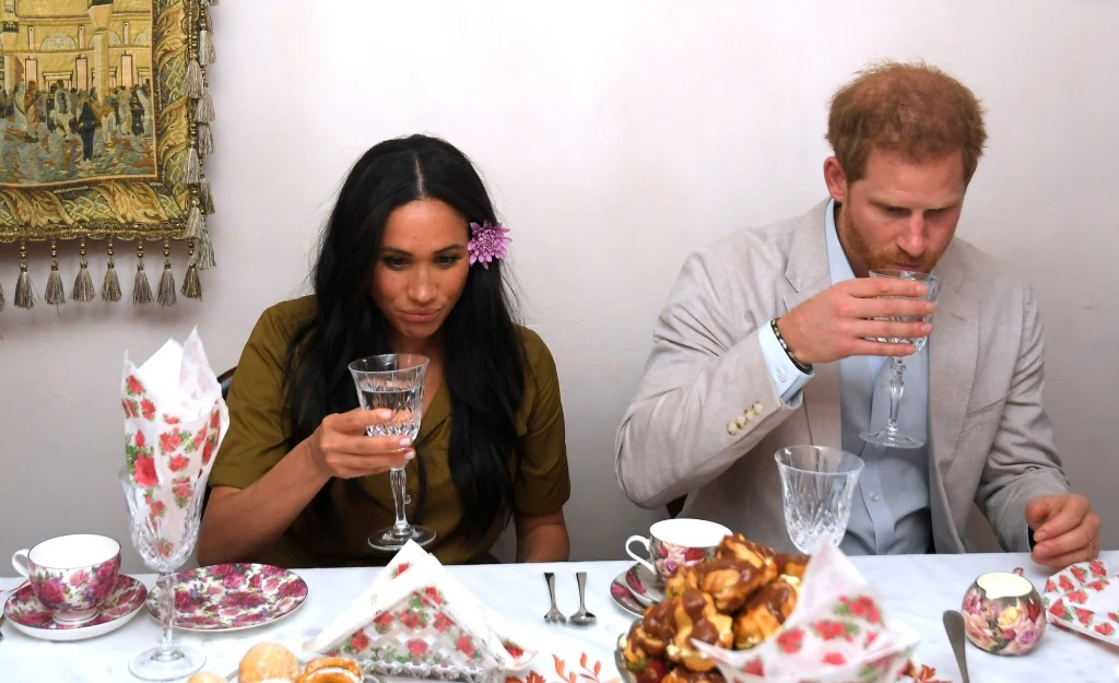 Meghan i Harry w Afryce