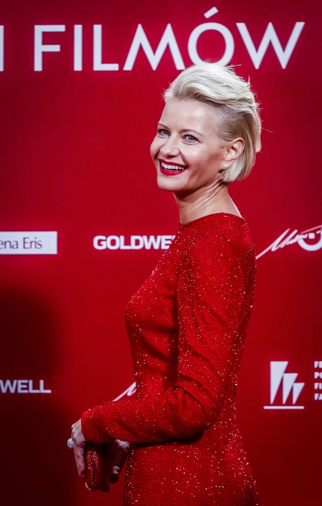 Małgorzata Kożuchowska podczas Festiwalu Filmów Fabularnych w Gdyni, wrzesień 2019