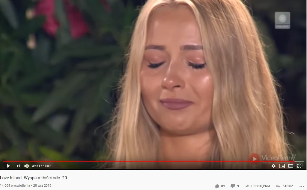 Załamana Monia podczas ceremonii parowania