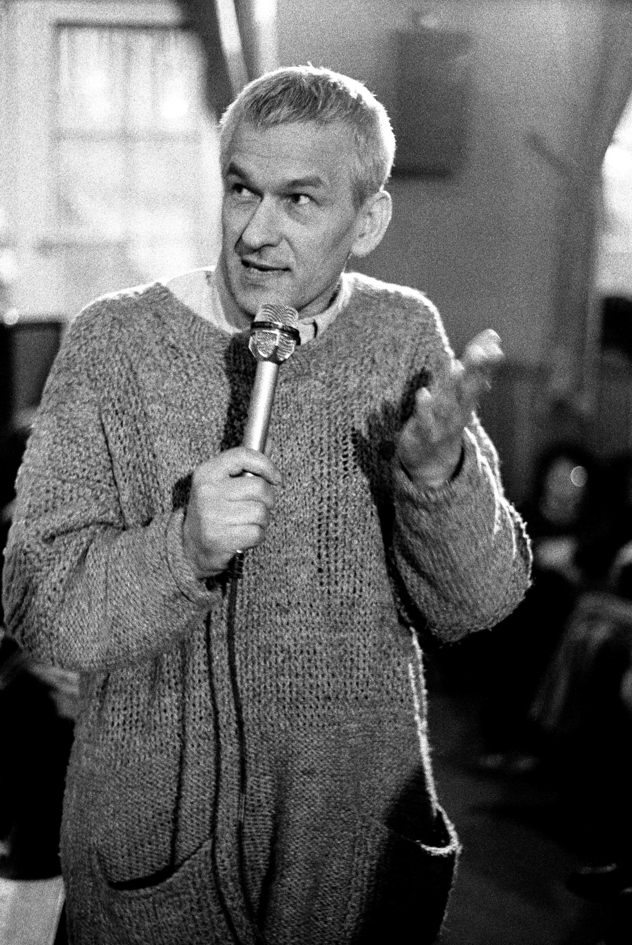 Kornel Morawiecki na początku lat 90.