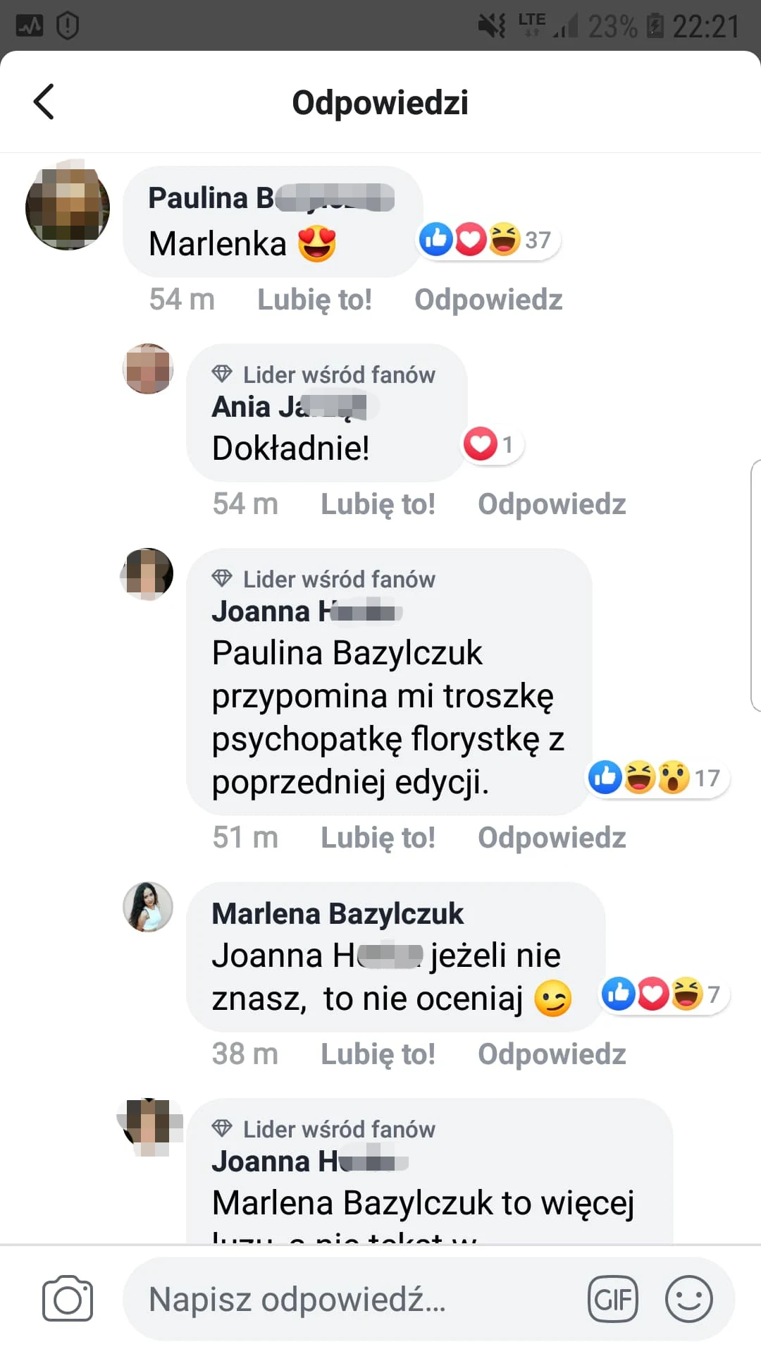 Marlena zabrała głos Marlena zabrała głos