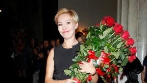 Magdalena Piekorz na premierze filmu "Zbliżenia". Produkcja z 2014 roku to ostatni film reżyserki.