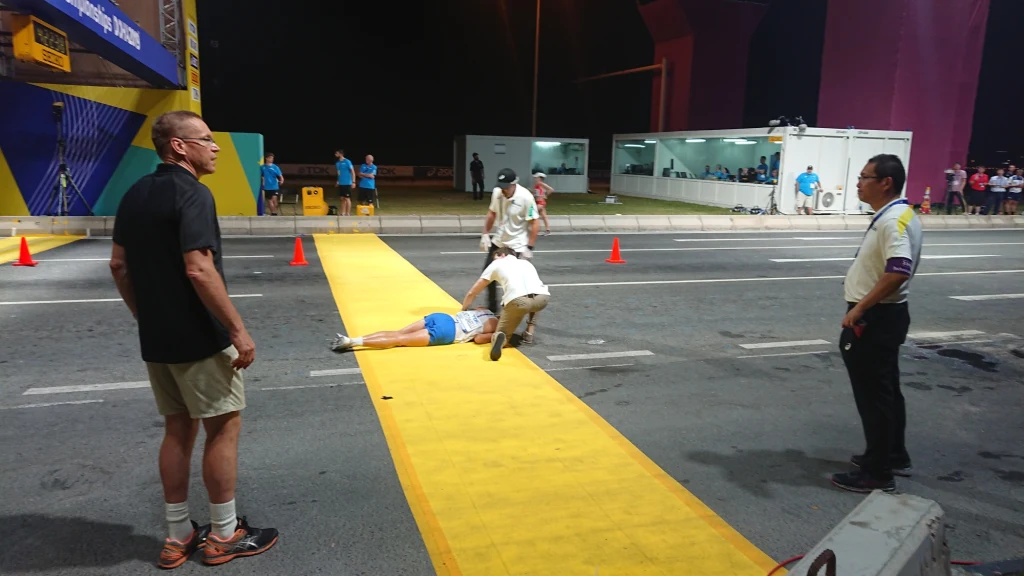 Wielu chodziarzy na 50 km przeżyło piekło w Katarze