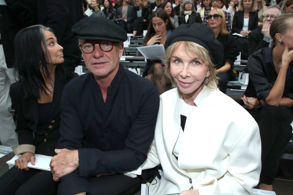 Sting z żoną Trudie Styler