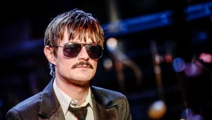 Dawid Ogrodnik na planie filmu "Ikar. Legenda Mietka Kosza"