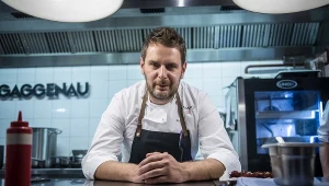 Wojciech Modest Amaro w warszawskiej restauracji "Atelier Amaro"