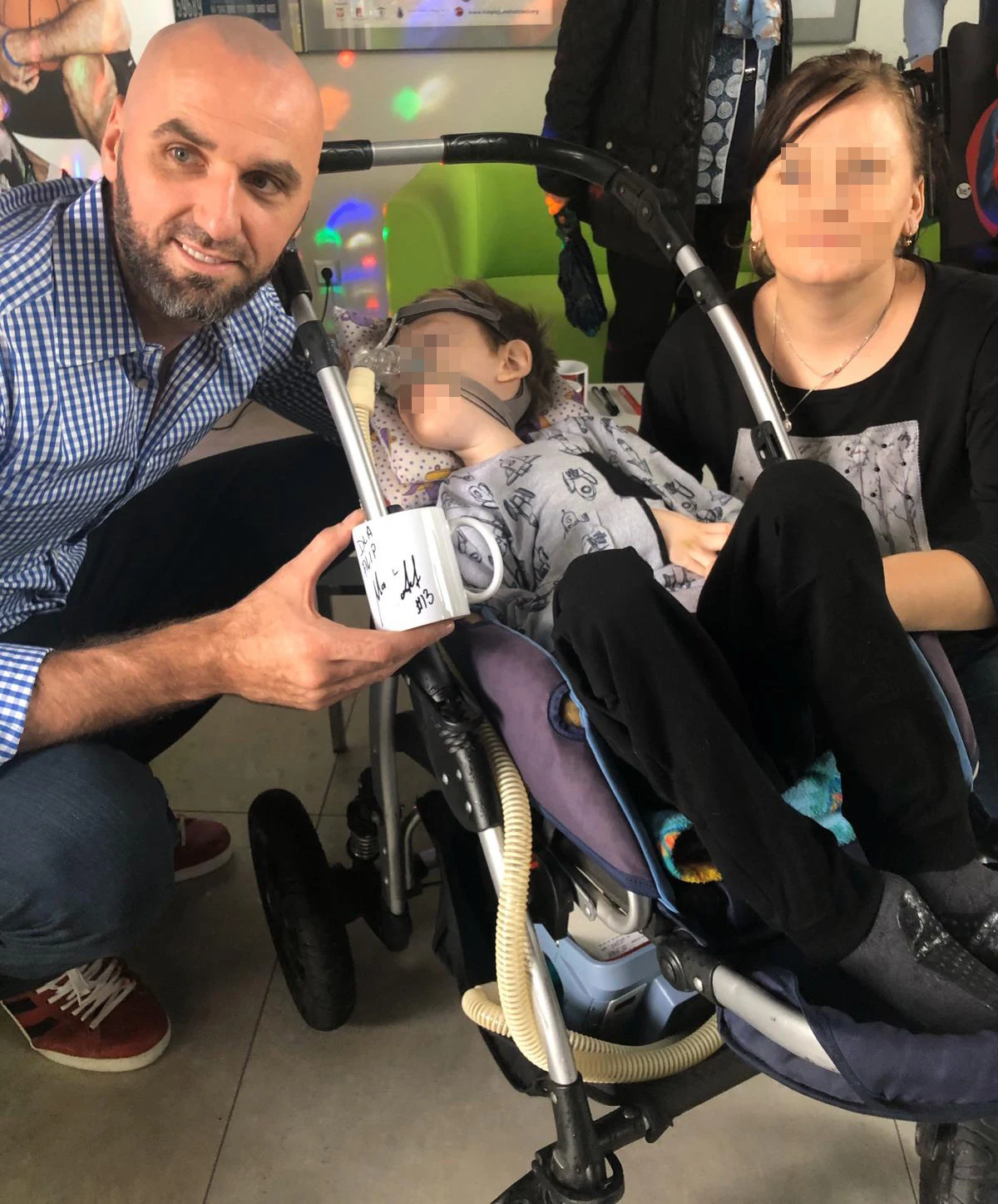 Marcin Gortat odwiedził hospicjum