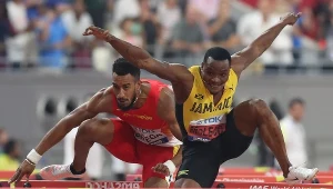 Orlando Ortega (z lewej) i Omar Mcleod