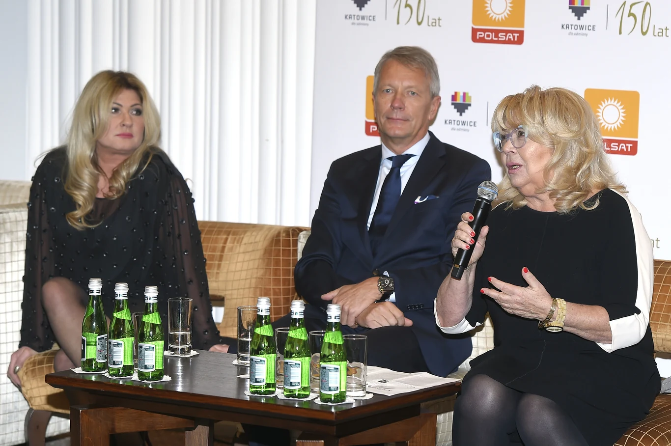 Beata Kozidrak, Nina Terentiew, Mirosław Błaszczyk Beata Kozidrak, Nina Terentiew, Mirosław Błaszczyk