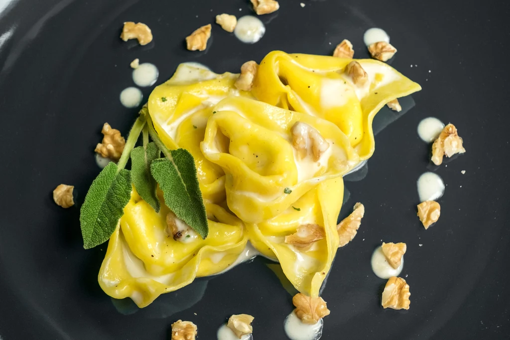 Tortelli z gruszką