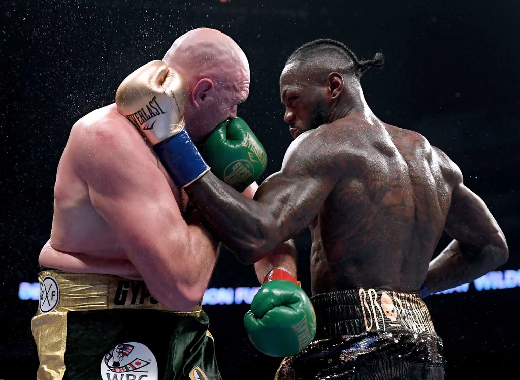 Deontay Wilder w walce z Tysonem Furym w Los Angeles