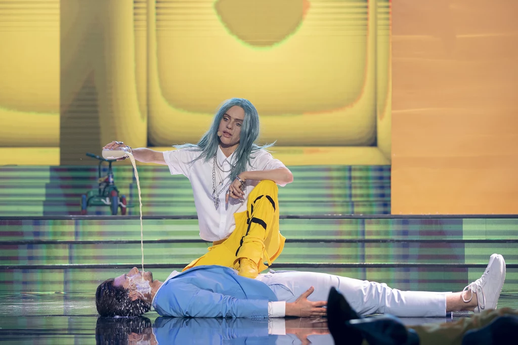 Emilia Komarnicka-Klynstra jako Billie Eilish w programie "Twoja twarz brzmi znajomo"