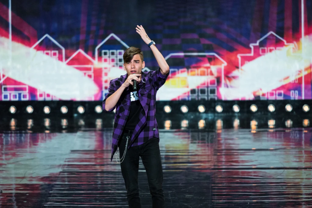 Dawid Jędrusik zachwycił jurorów "Mam talent" Dawid Jędrusik zachwycił jurorów "Mam talent"