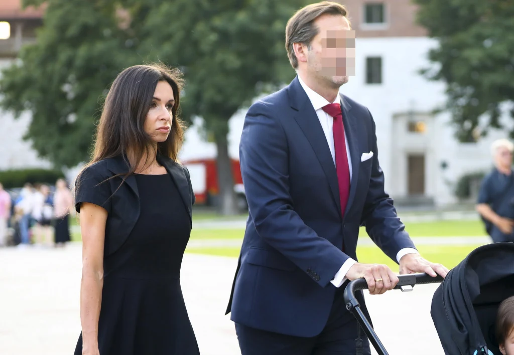 Marta Kaczyńska z trzecim mężem