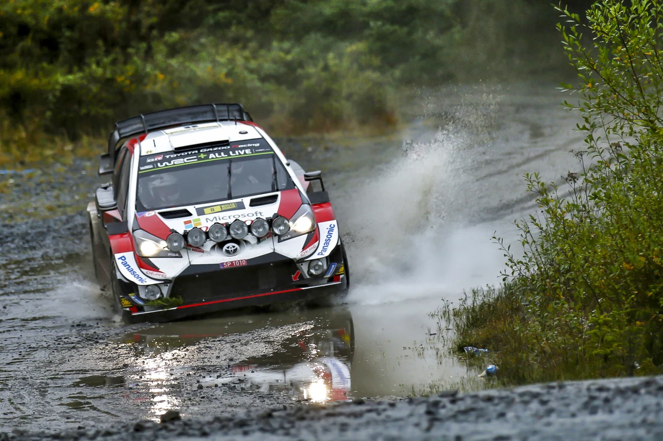 Załoga Ott Tänak - Martin Järveoja na trasie rajdu Załoga Ott Tänak - Martin Järveoja na trasie rajdu