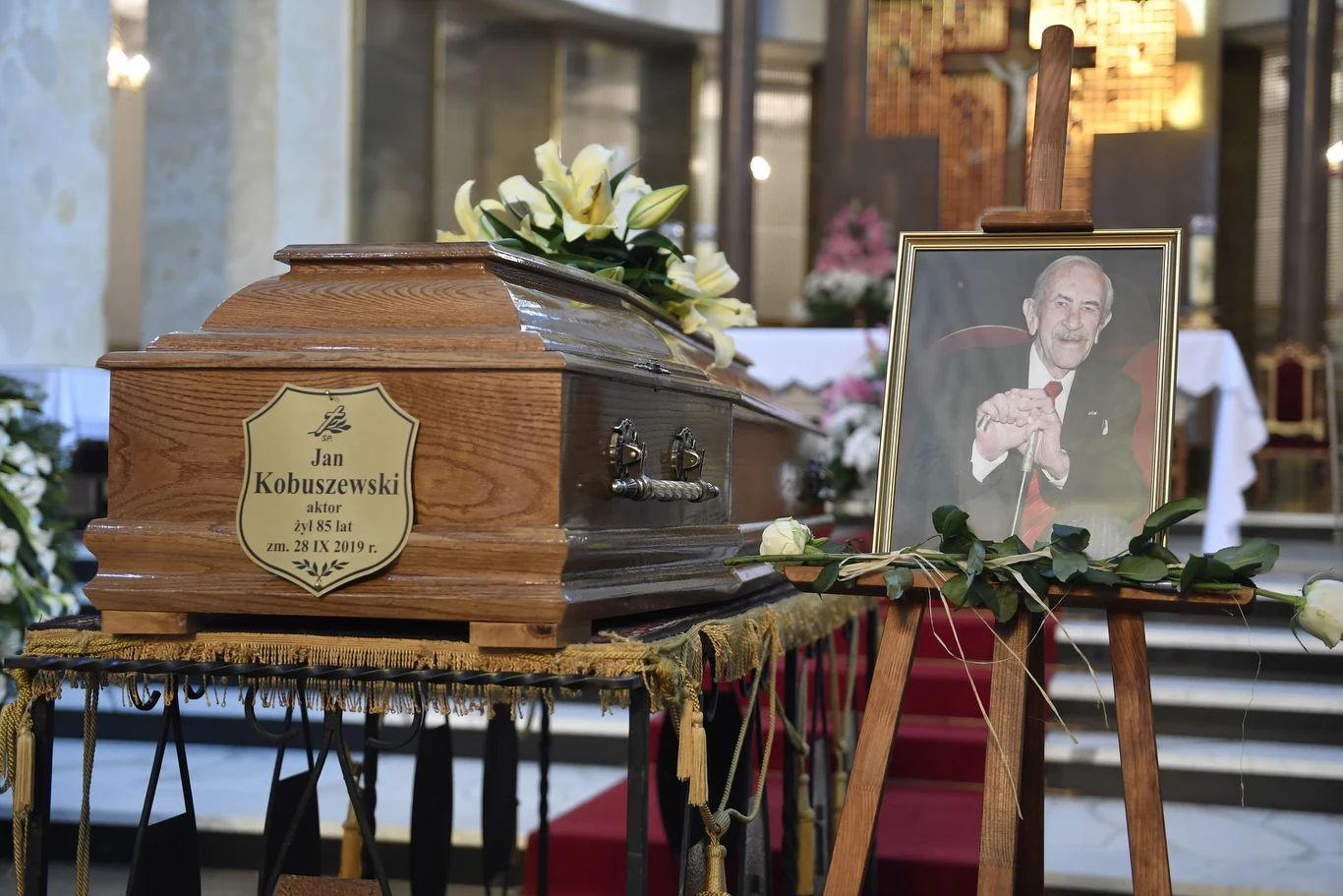 Ostatnie pożeganie Jana Kobuszewskiego