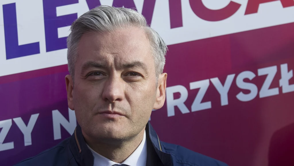 Lider partii Wiosna Robert Biedroń