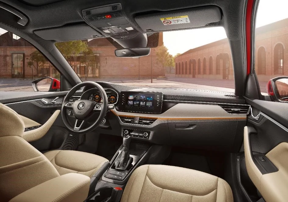 W nowym Kamiqu znajdziemy m.in. zaawansowany system infotainment 