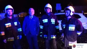 Policja: Chłopcu, który brał udział w wypadku w Taborze, pomogła kobieta