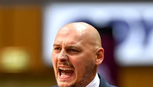 Trener Asseco Arka Gdynia Przemysław Frasunkiewicz