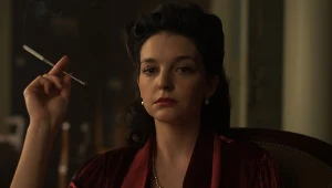 Maria Dębska w filmie "Czarny Mercedes"