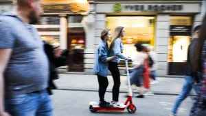 Elektryczne hulajnogi na minuty w Krakowie