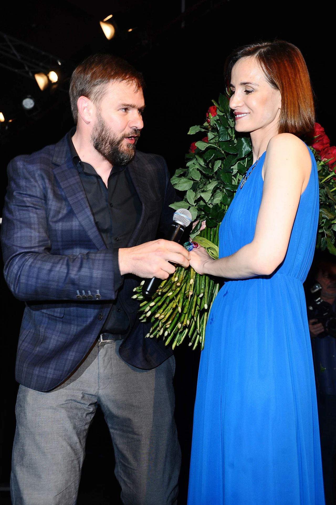 Karolak publicznie oświadczył się Violi trzy lata temu Karolak publicznie oświadczył się Violi trzy lata temu