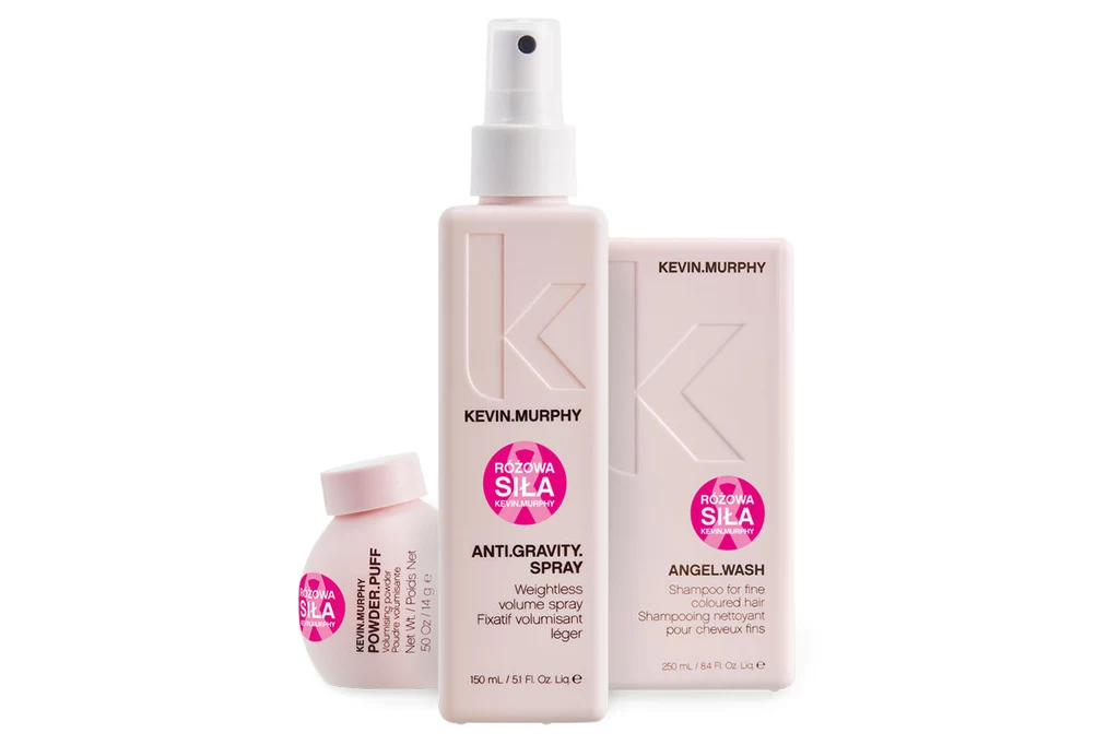 Kupując różowe produkty Kevin.Murphy wspierasz walkę z rakiem piersi