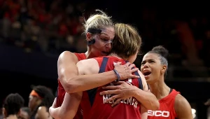 Elena Delle Donne i Emma Meesseman 