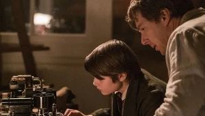 Kadr z filmu "Wojna o prąd"