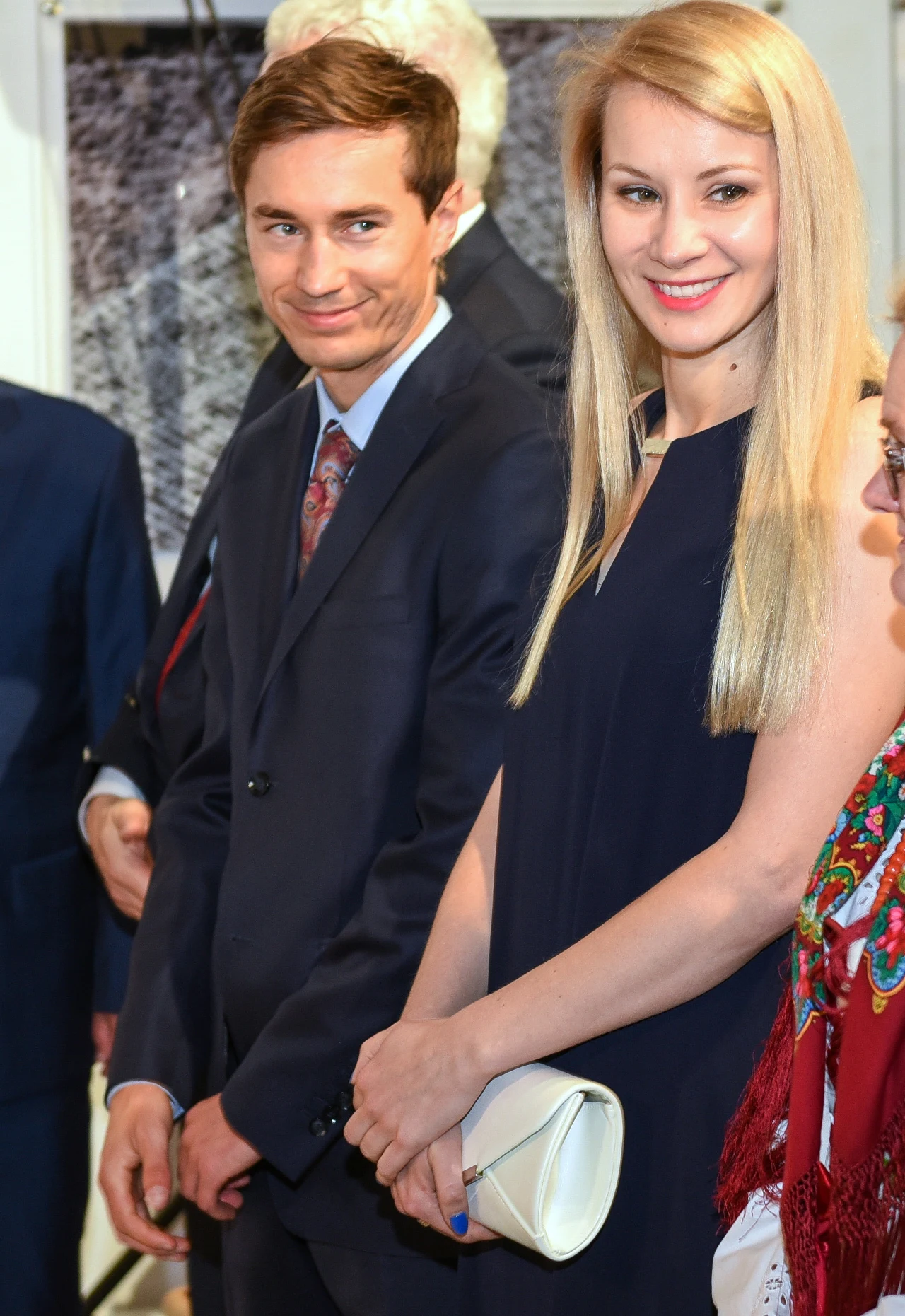 Kamil Stoch z żoną Ewą