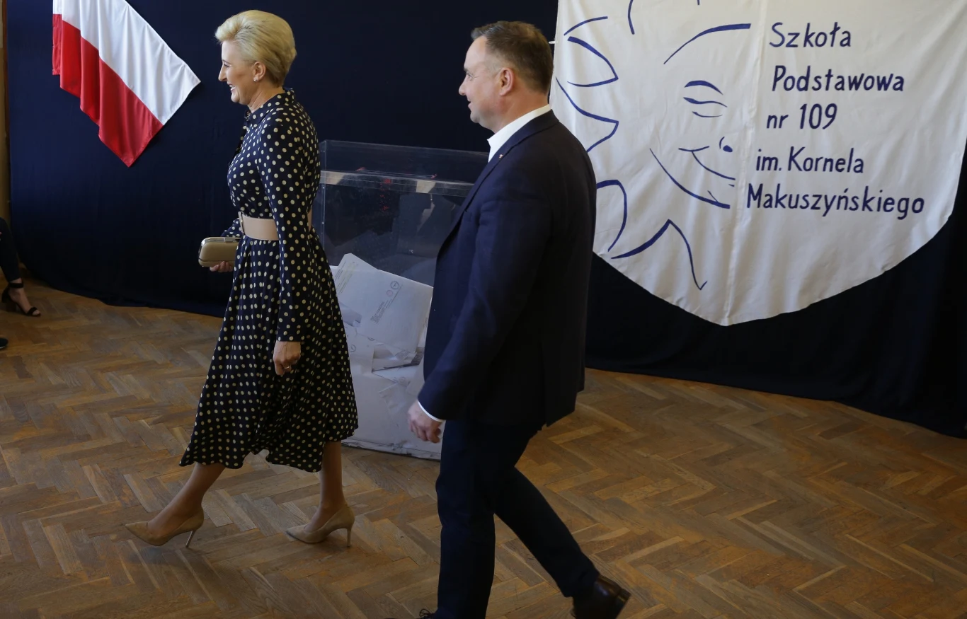 Agata i Andrzej Dudowie Agata i Andrzej Dudowie