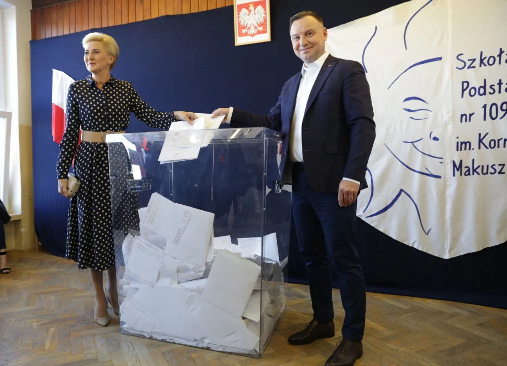 Agata i Andrzej Dudowie Agata i Andrzej Dudowie