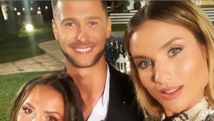 "Love Island": Zwycięska para Sylwia i Mikołaj oraz prowadząca program Karolina Gilon
