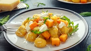 Ziemniaczano-dyniowe gnocchi