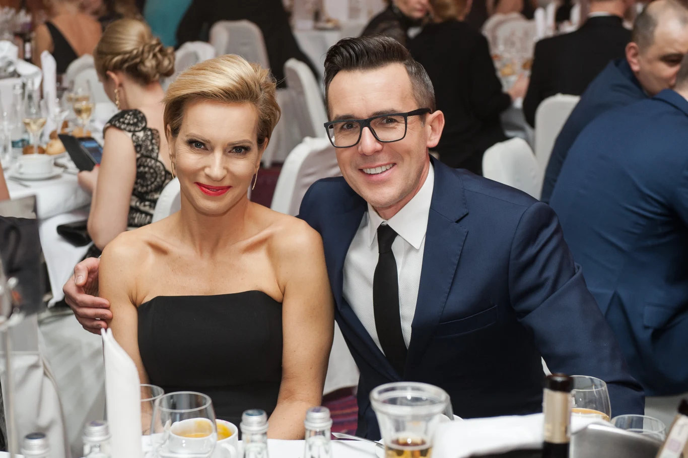 Paulina Smaszcz i Maciej Kurzajewski Paulina Smaszcz i Maciej Kurzajewski