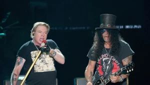 Axl Rose i Slash (Guns N' Roses) w akcji