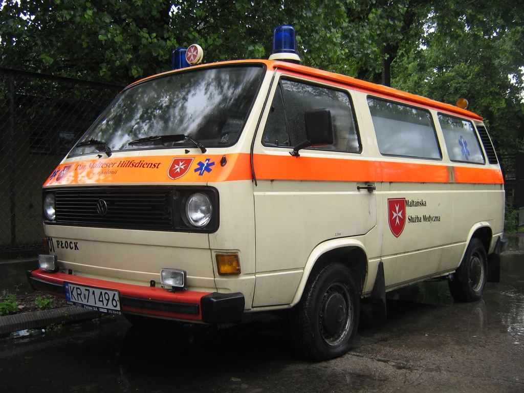 Ambulans ze zbiorów Muzeum Ratownictwa